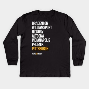 "Homegrown Series" Pittsburgh: Cutch Kids Long Sleeve T-Shirt